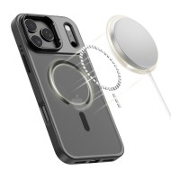 Кейс със стойка и MagSafe за iPhone 17 Pro Max от Tech-Protect Magstand - Черен мат