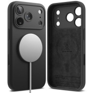Силиконов кейс с MagSafe за iPhone 17 Pro Max от Ringke Silicone Magnetic - Black