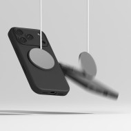 Силиконов кейс с MagSafe за iPhone 17 Pro Max от Ringke Silicone Magnetic - Black