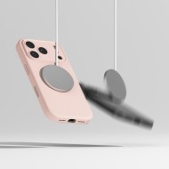 Силиконов кейс с MagSafe за iPhone 17 Pro Max от Ringke Silicone Magnetic - Pink Sand