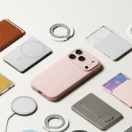 Силиконов кейс с MagSafe за iPhone 17 Pro Max от Ringke Silicone Magnetic - Pink Sand