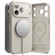 Силиконов кейс с MagSafe за iPhone 17 Pro от Ringke Silicone Magnetic - Stone