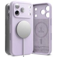 Силиконов кейс с MagSafe за iPhone 17 Pro от Ringke Silicone Magnetic - Light Purple