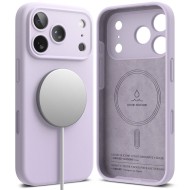 Силиконов кейс с MagSafe за iPhone 17 Pro от Ringke Silicone Magnetic - Light Purple