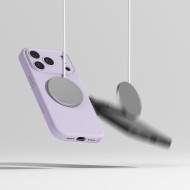 Силиконов кейс с MagSafe за iPhone 17 Pro от Ringke Silicone Magnetic - Light Purple