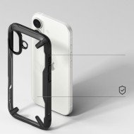 Удароустойчив кейс за iPhone 17 от Ringke Fusion X - Black