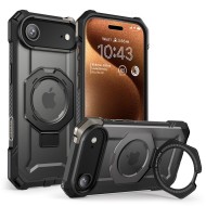 Удароустойчив кейс с MagSafe и стойка за iPhone Air от Supcase UB Grip Mag - Black
