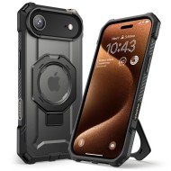 Удароустойчив кейс с MagSafe и стойка за iPhone Air от Supcase UB Grip Mag - Black