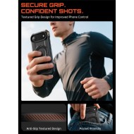 Удароустойчив кейс с MagSafe и стойка за iPhone Air от Supcase UB Grip Mag - Black