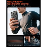 Удароустойчив кейс с MagSafe и стойка за iPhone 17 Pro Max от Supcase UB Grip Mag - Black