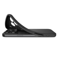 Силиконов кейс за iPhone 17 Pro Max от Spigen Liquid Air - Matte Black