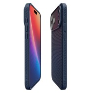 Силиконов кейс за iPhone 17 Pro Max от Spigen Liquid Air - Navy Blue