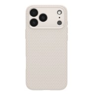 Силиконов кейс за iPhone 17 Pro Max от Spigen Liquid Air - Natural Titanium