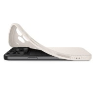 Силиконов кейс за iPhone 17 Pro Max от Spigen Liquid Air - Natural Titanium