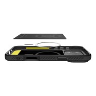 Удароустойчив кейс с MagSafe за iPhone 17 Pro Max от Spigen Rugged Armor Mag - Matte Black