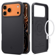 Силиконов кейс с МagSafe за iPhone 17 Pro Max от Spigen Fit - Black