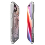Удароустойчив кейс с MagSafe за iPhone 17 от Spigen Ultra Hybrid - Zero One White