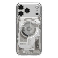 Удароустойчив кейс с MagSafe за iPhone 17 Pro Max от Spigen Ultra Hybrid - Zero One Natural Titanium