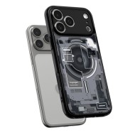 Удароустойчив кейс с MagSafe за iPhone 17 Pro Max от Spigen Ultra Hybrid - Zero One Black