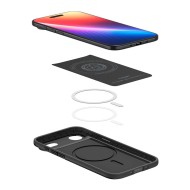 Тънък кейс с MagSafe за iPhone 17 Air от Spigen Thin Fit Mag - Black