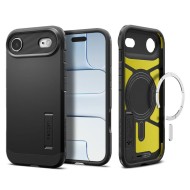  Удароустойчив кейс с MagSafe за iPhone Air от Spigen Tough Armor T Mag - Black