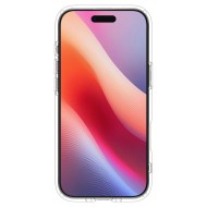 Удароустойчив кейс с MagSafe пръстен за iPhone 17 Air от Spigen Ultra Hybrid Mag - Clear / White
