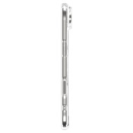 Удароустойчив кейс с MagSafe пръстен за iPhone 17 Air от Spigen Ultra Hybrid Mag - Clear / White