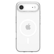 Удароустойчив кейс с MagSafe за iPhone 17 Air от Spigen Liquid Crystal Mag - Clear/White