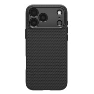 Силиконов кейс за iPhone 17 Pro от Spigen Liquid Air - Matte Black