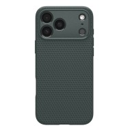 Силиконов кейс за iPhone 17 Pro от Spigen Liquid Air - Abyss Green