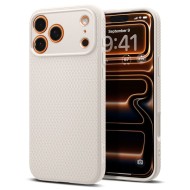 Силиконов кейс за iPhone 17 Pro от Spigen Liquid Air - Natural Titanium