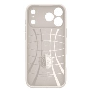 Силиконов кейс за iPhone 17 Pro от Spigen Liquid Air - Natural Titanium