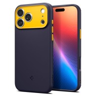 Удароустойчив кейс с MagSafe за iPhone 17 Pro от Spigen Nano Pop - Blueberry Navy