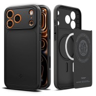 Тънък кейс с MagSafe за iPhone 17 Pro от Spigen Thin Fit Mag - Black