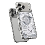 Удароустойчив кейс с MagSafe за iPhone 17 Pro от Spigen Ultra Hybrid - Zero One White
