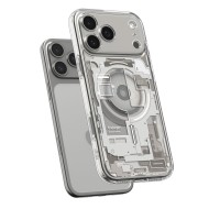 Удароустойчив кейс с MagSafe за iPhone 17 Pro от Spigen Ultra Hybrid - Zero One Natural Titanium