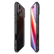 Удароустойчив, твърд кейс с MagSafe за iPhone 17 Pro от Spigen Ultra Hybrid T - Matte Black