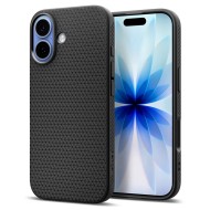 Силиконов кейс за iPhone 17 от Spigen Liquid Air - Matte Black