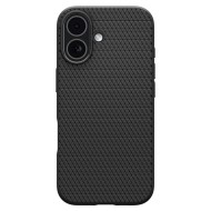 Силиконов кейс за iPhone 17 от Spigen Liquid Air - Matte Black