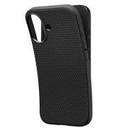 Силиконов кейс за iPhone 17 от Spigen Liquid Air - Matte Black