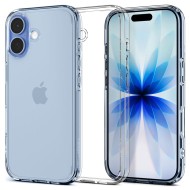 Удароустойчив кейс за iPhone 17 от Spigen Ultra Hybrid - Crystal Clear