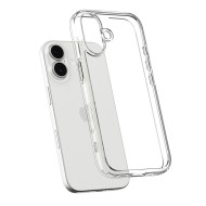 Удароустойчив кейс за iPhone 17 от Spigen Ultra Hybrid - Crystal Clear