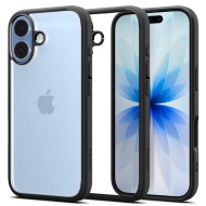 Удароустойчив кейс за iPhone 17 от Spigen Ultra Hybrid - Matte Black