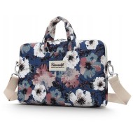 Чанта за лаптоп 15" - 16" от Canvaslife Briefcase - Blue Camellia