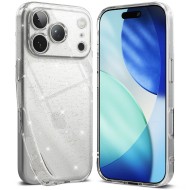 Тънък силиконов кейс за iPhone 17 Pro Max от Ringke Air - Glitter Clear