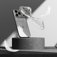 Тънък силиконов кейс за iPhone 17 Pro Max от Ringke Air - Glitter Clear