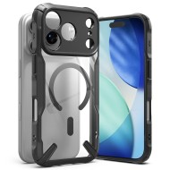 Удароустойчив кейс с MagSafe за iPhone 17 Pro Max от Ringke Fusion X - Black