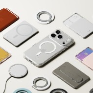Удароустойчив твърд кейс с MagSafe за iPhone 17 Pro от Ringke Fusion Magnetic - Clear