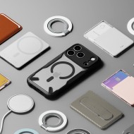 Удароустойчив кейс с MagSafe за iPhone 17 Pro от Ringke Fusion X - Black