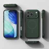 Удароустойчив кейс с MagSafe за iPhone 17 Pro от Ringke Onyx Magnetic - Dark Green